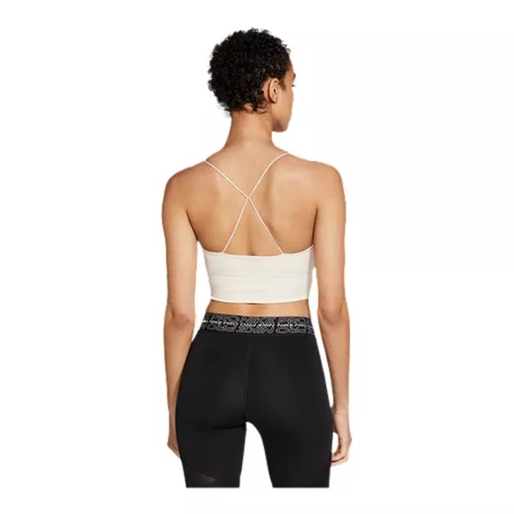 Nike Yoga Luxe Off-White Strappy Cami Tank - Picture 2 of 6